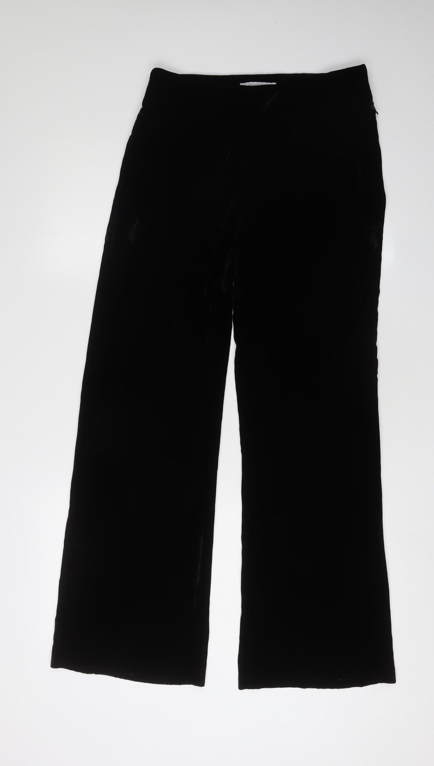 Next Black Wide-Leg Women's Trousers, Size 8
