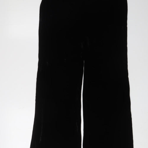 Next Black Wide-Leg Women's Trousers, Size 8