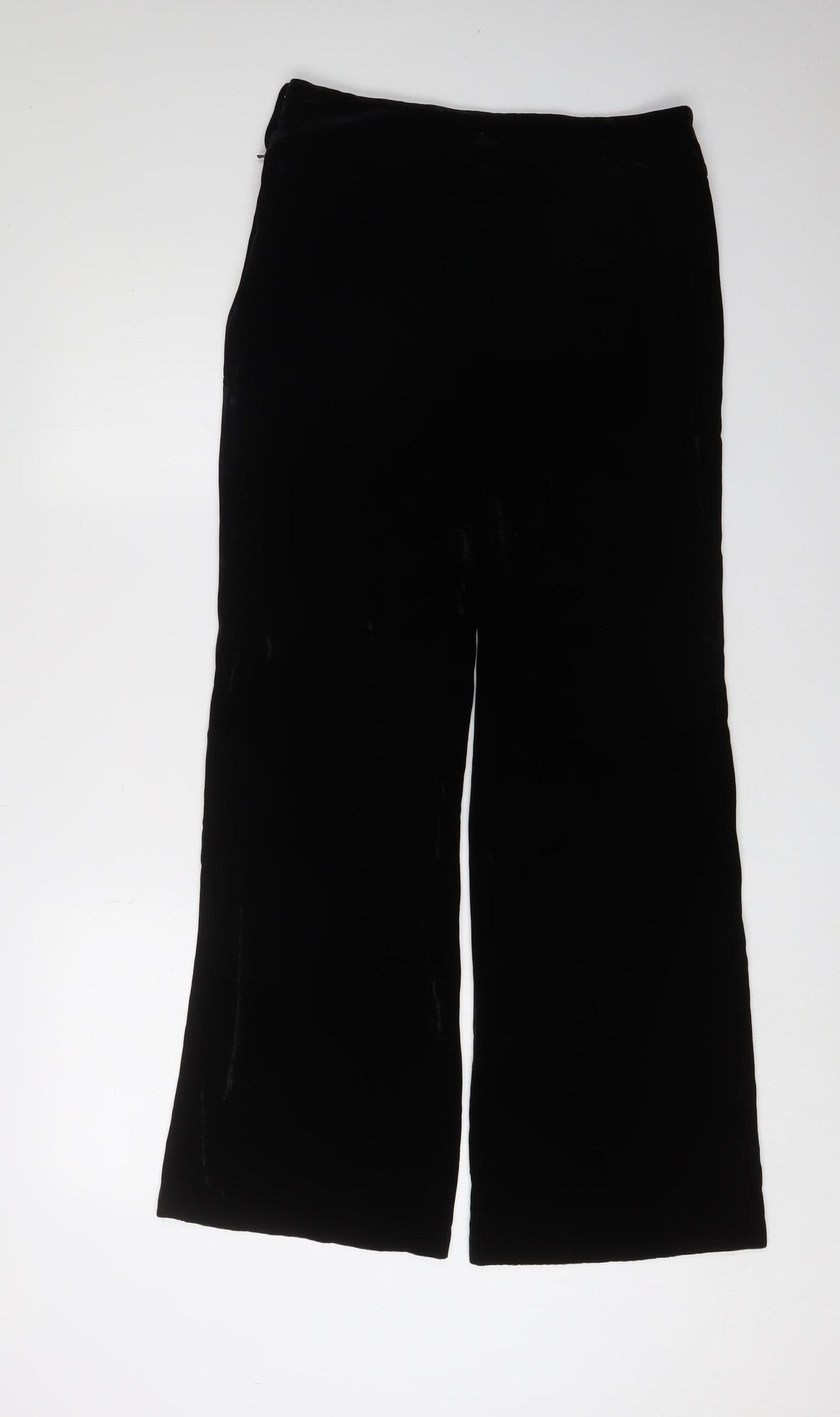 Next Black Wide-Leg Women's Trousers, Size 8