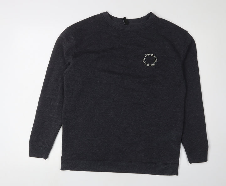 Nobody's Child Women's Black S Pullover Sweatshirt