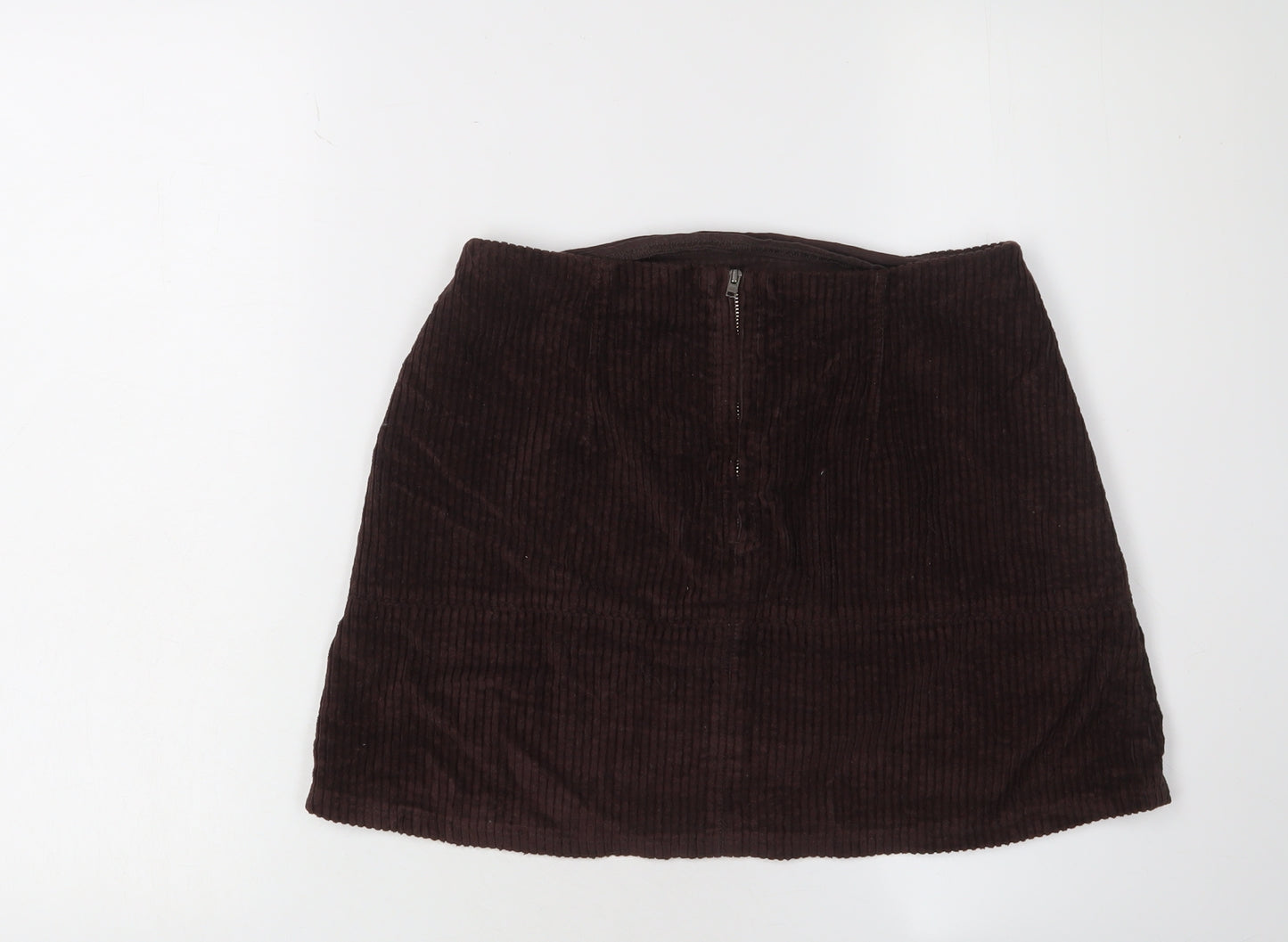 Asos Women's Brown Corduroy Skirt Size 8