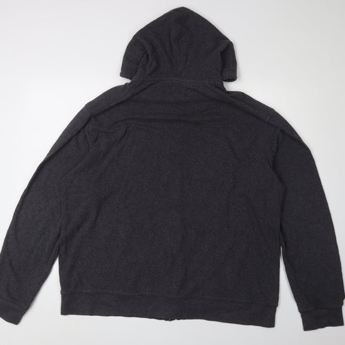 Next Men's Black Full Zip Hoodie XXL