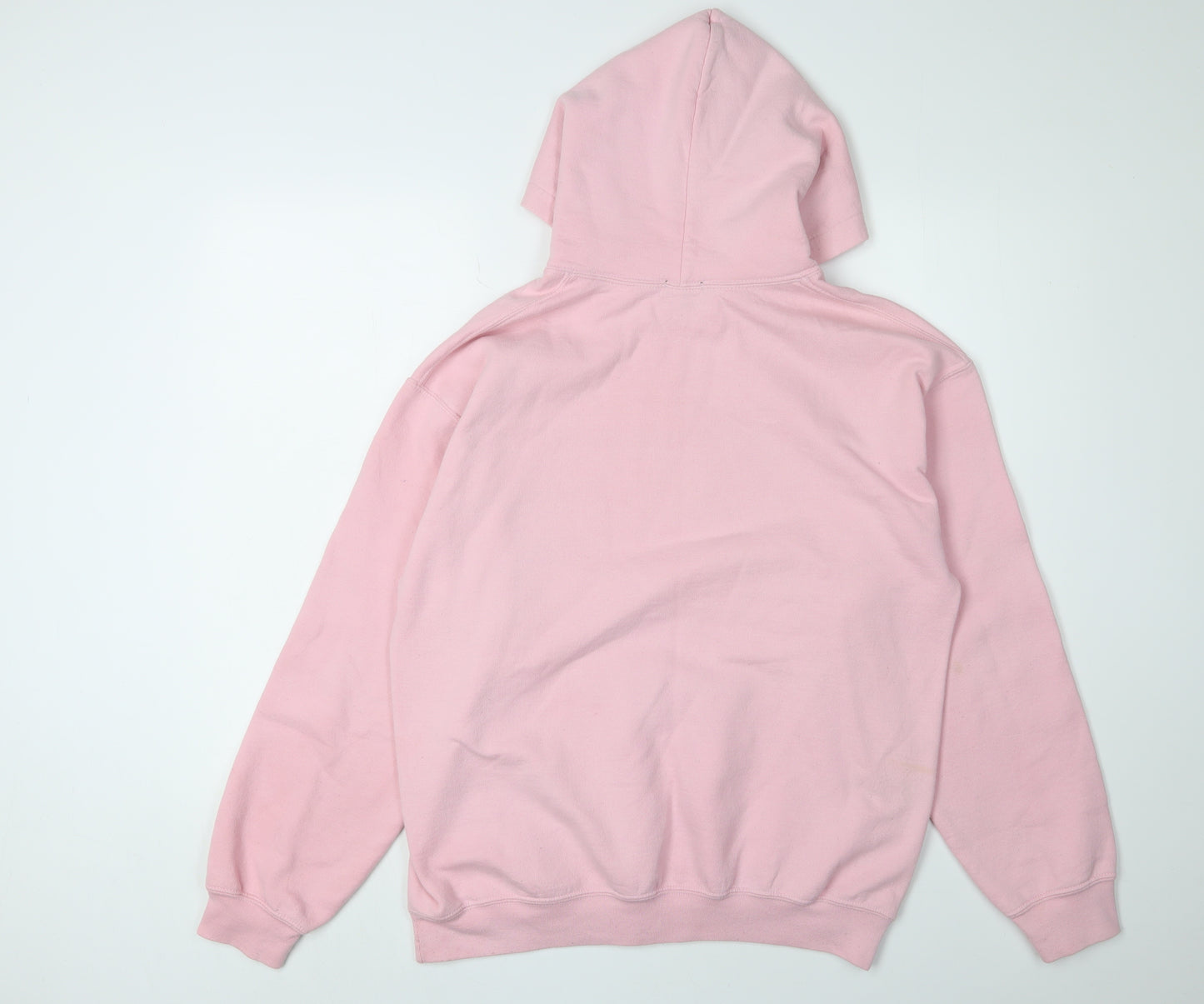 River Island Women's Pink 90s Logo Hoodie, Size M