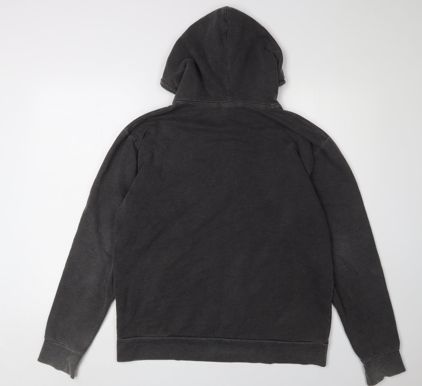 Boohoo Men’s Black Pullover Hoodie Size S