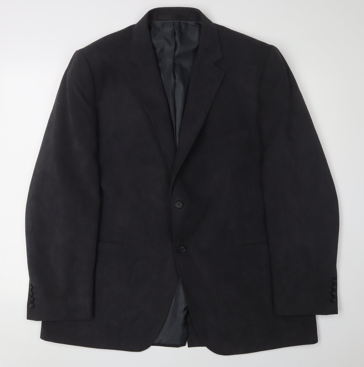 Marks and Spencer Men's Black Blazer Size 44 Regular Fit
