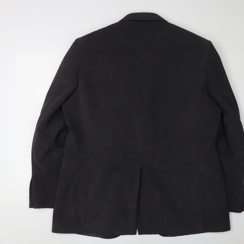 Marks and Spencer Men's Black Blazer Size 44 Regular Fit