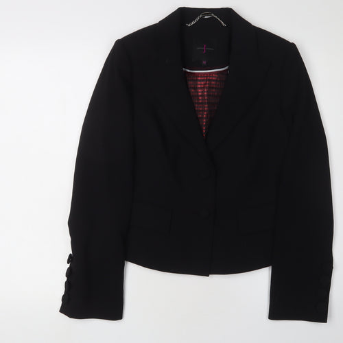 Jasper Conran Women's Black Blazer Size 10 Regular