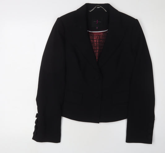 Jasper Conran Women's Black Blazer Size 10 Regular