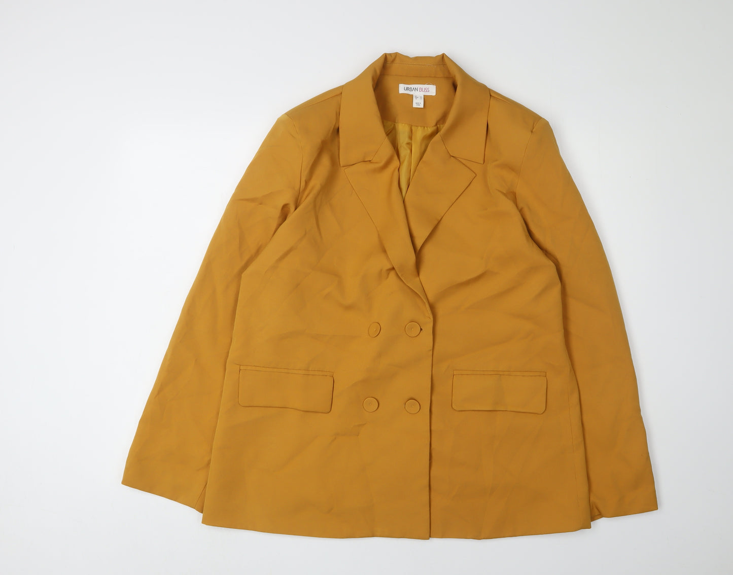 Urban Bliss Yellow Women's Blazer Size 16