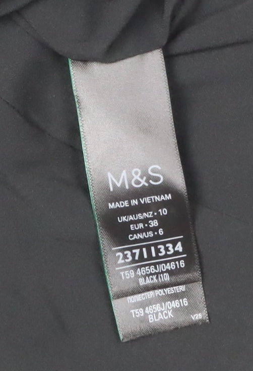 Marks and Spencer Black Women's Suit Jacket Size 10
