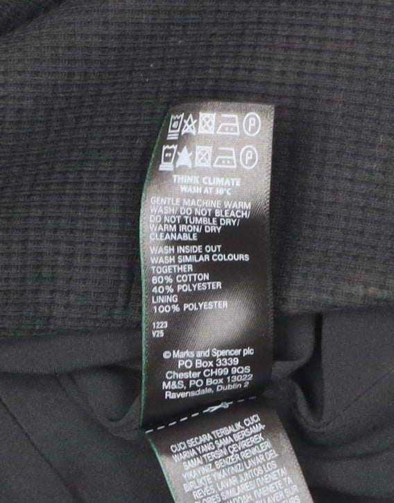 Marks and Spencer Black Women's Suit Jacket Size 10