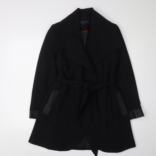 Marks and Spencer Women's Black Winter Overcoat Size 10