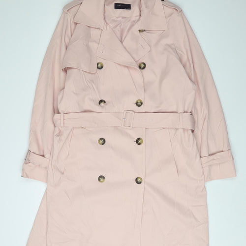 Marks and Spencer Women’s Pink Trench Coat Size 20