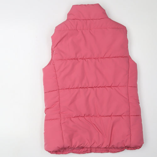 Marks and Spencer Pink Women’s Puffer Waistcoat Size 10