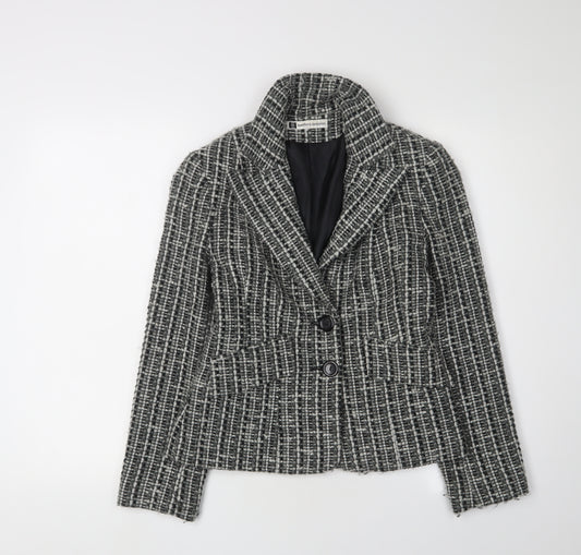 Modern Woman Women's Black Size 8 Bouclé Blazer