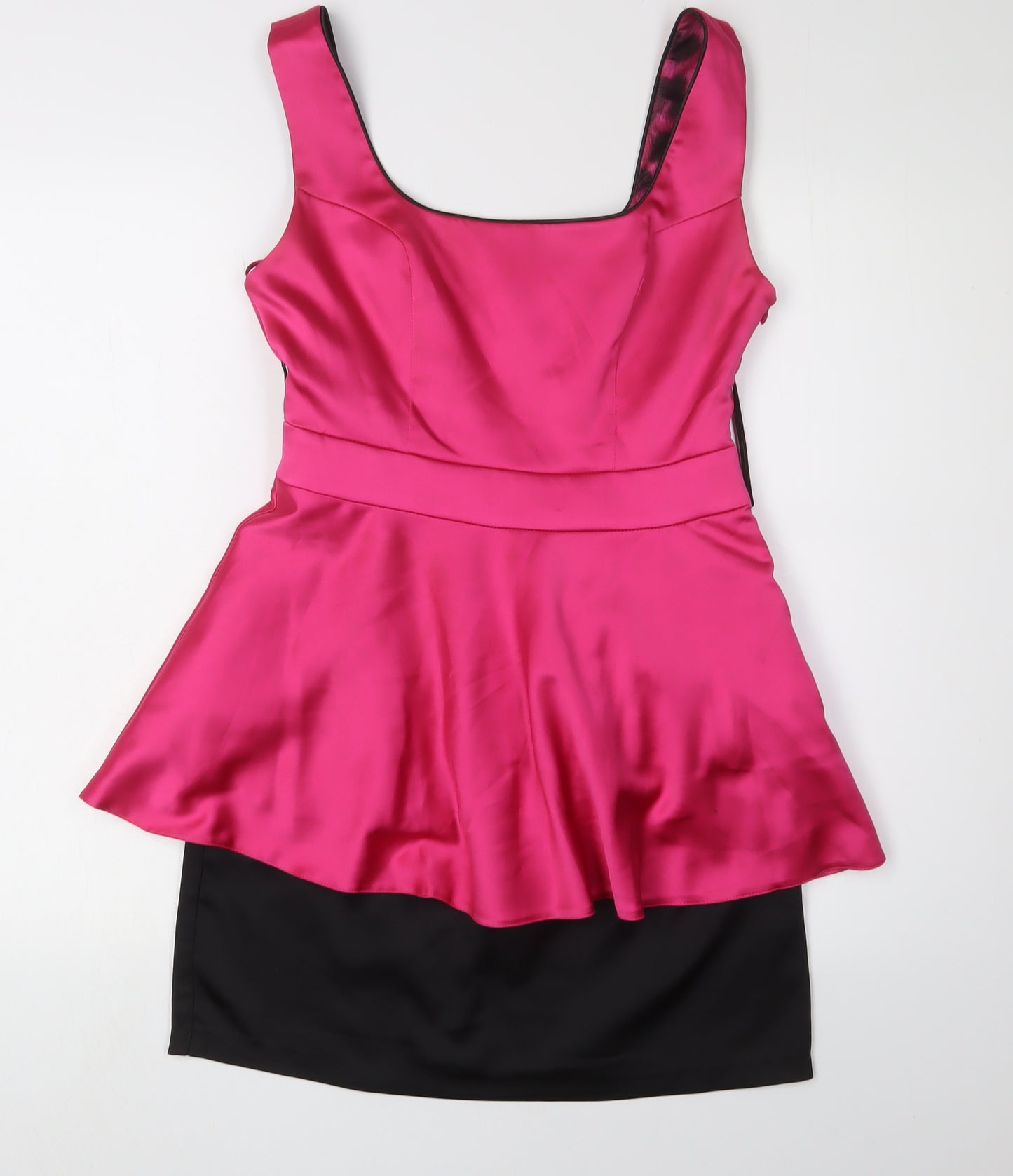 Unique Boutique Women's Pink Fit & Flare Dress