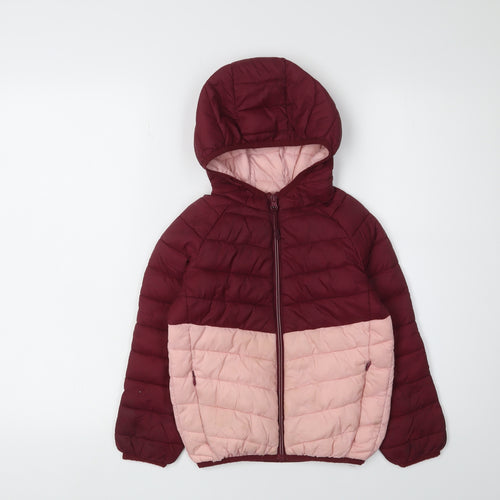 Marks and Spencer Girls Multicoloured Puffer Jacket