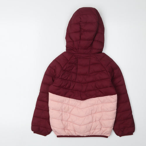 Marks and Spencer Girls Multicoloured Puffer Jacket
