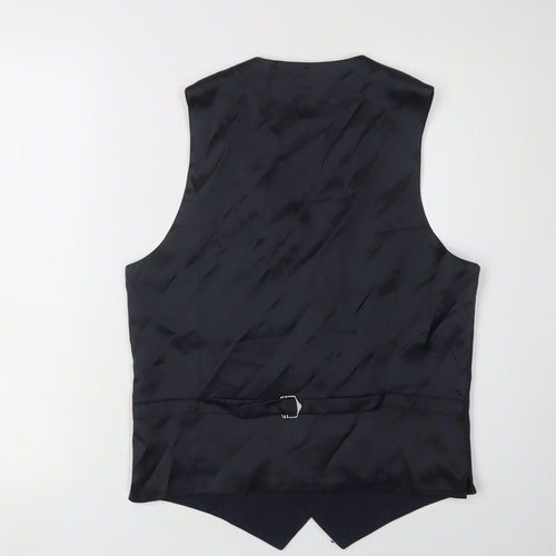 Marks and Spencer Men's Blue Waistcoat Size 36 Regular Fit