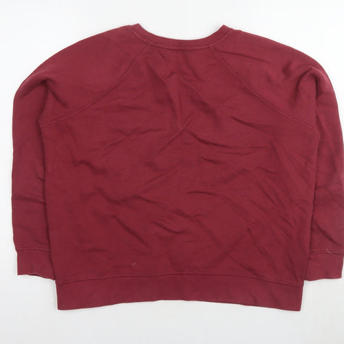 Next Women's Red Pullover Sweatshirt Size 14