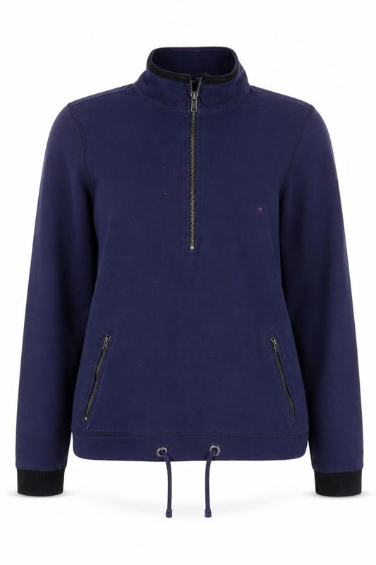 Front view of Colin Blue unisex jacket, size S, casual classic design