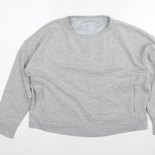 Marks and Spencer Grey Women's Pullover Sweatshirt Size 14