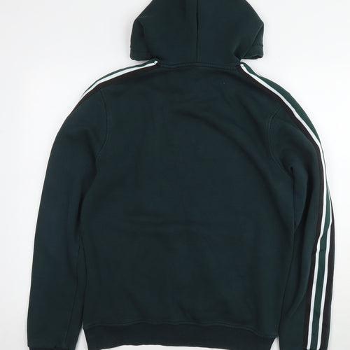 Next Men's Green Hoodie Pullover M with Logo