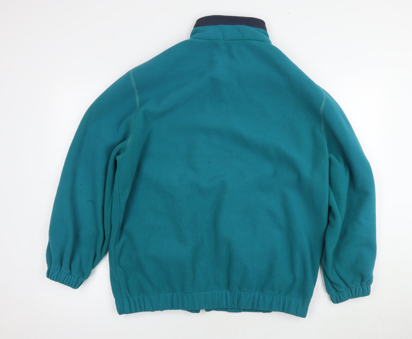 Marks and Spencer Women's Green Fleece Jacket Size 12