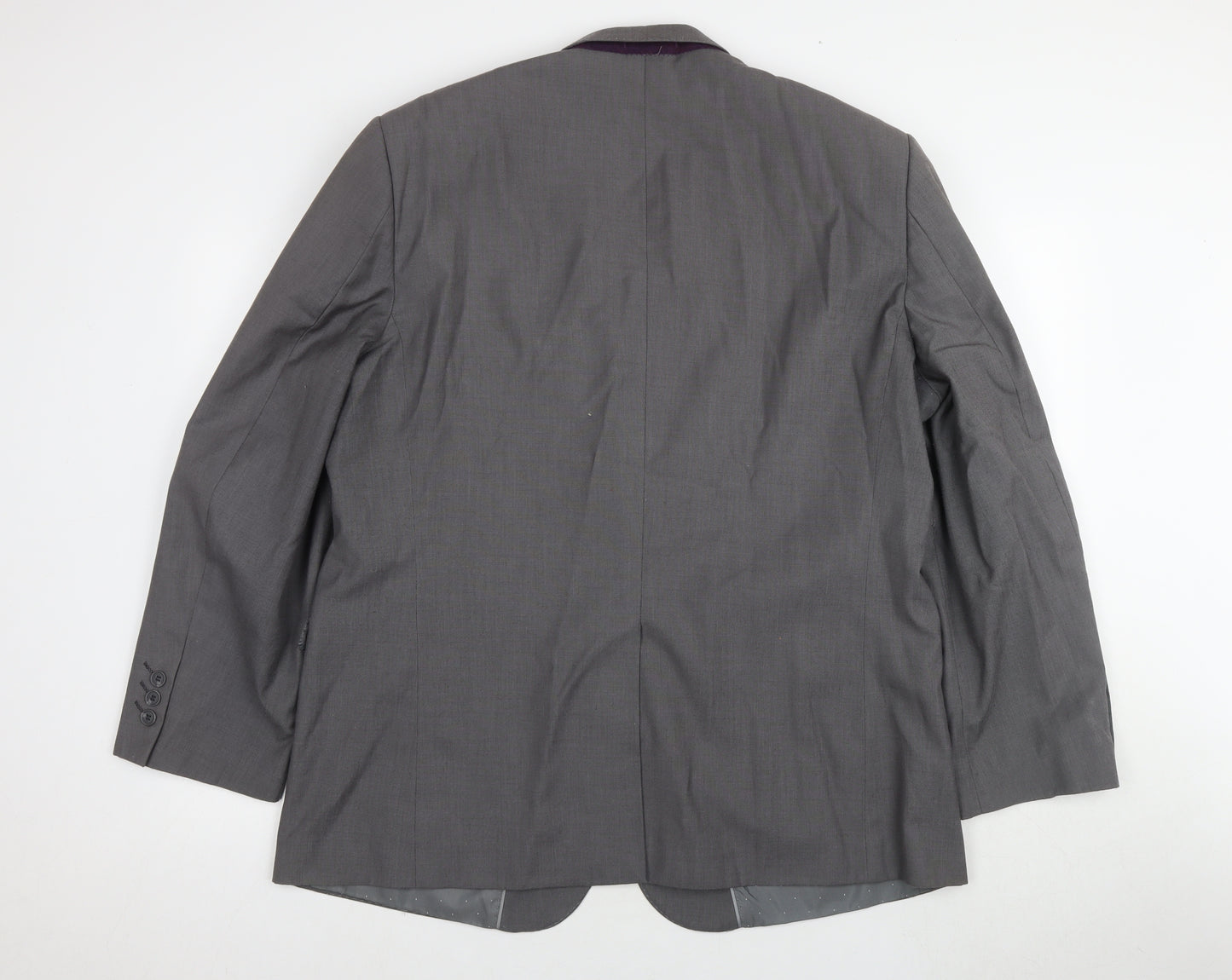 Harry Brown Grey Blazer for Men, Size 48R, Business