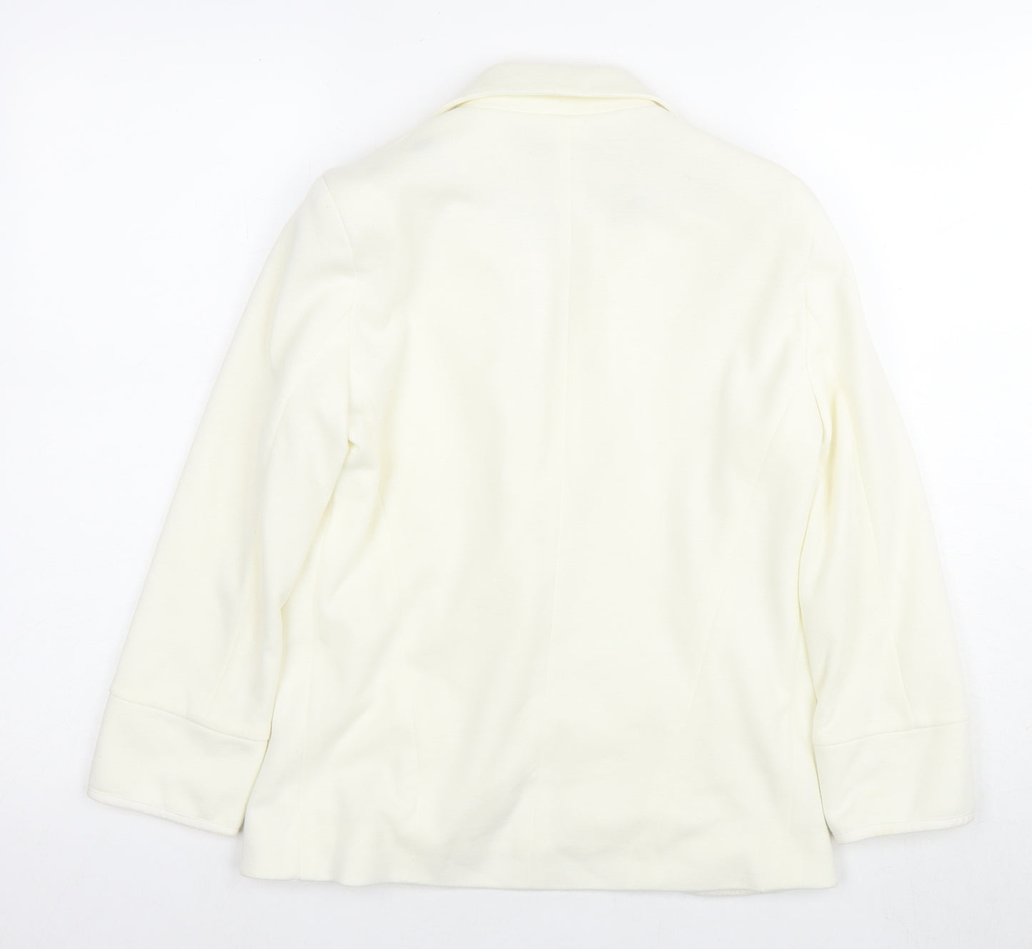 Topshop Ivory Women's Blazer - Size 8