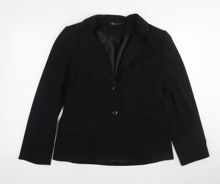 BHS Women's Black Blazer Size 14