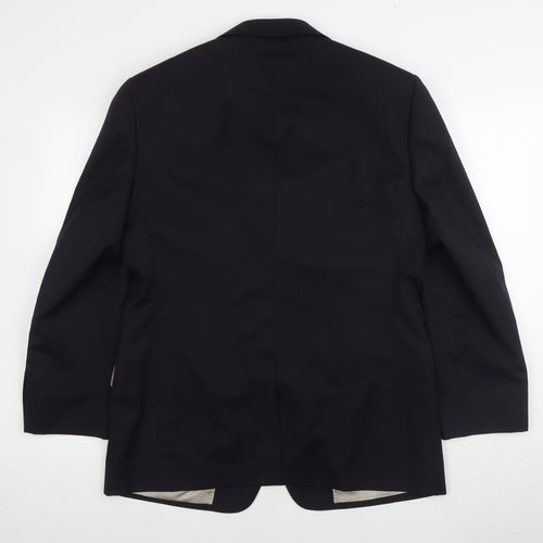 Marks and Spencer Men's Black Blazer, Size 40S, Formal