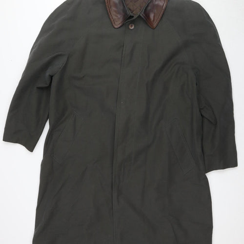 Principles Men's Green Overcoat, Size 38R, Casual