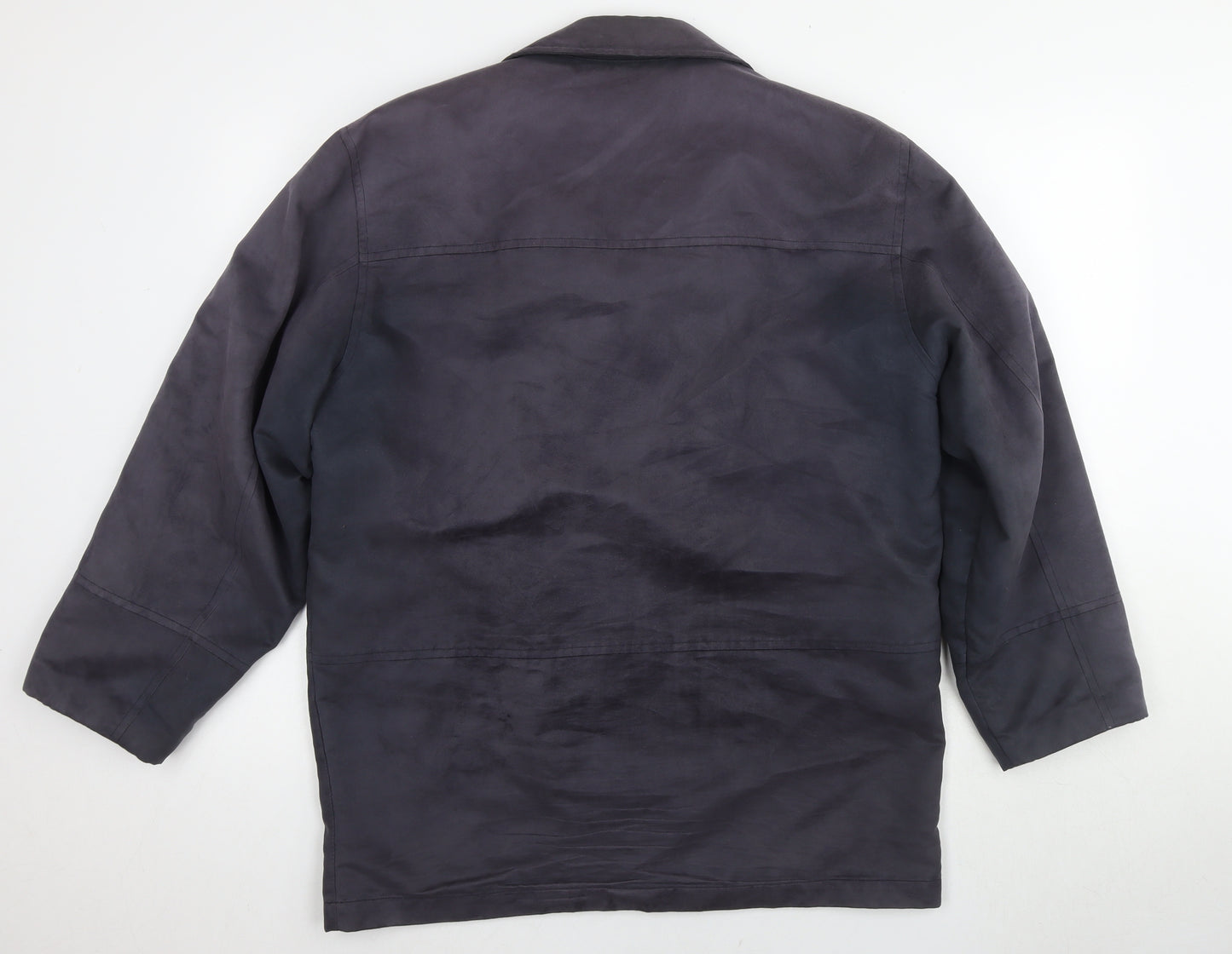 Francetta Men's Blue Mid-Length Jacket - Size 38