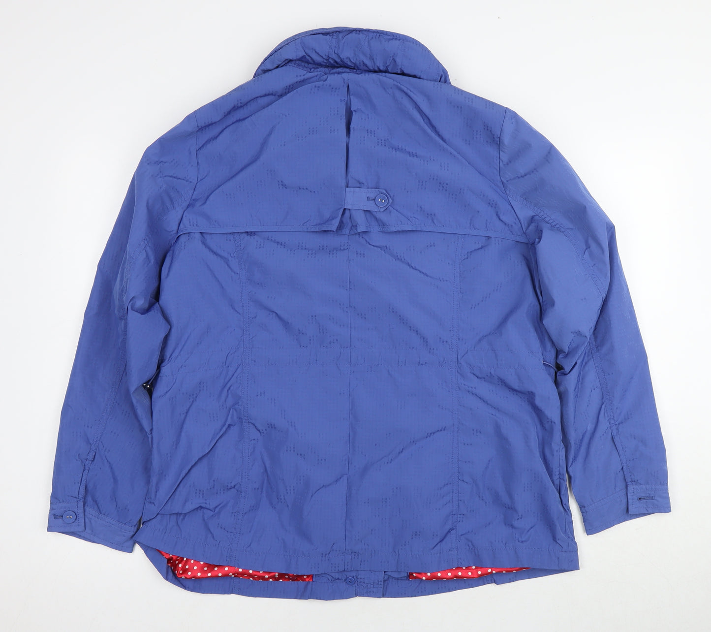 Per Una Women's Blue Waterproof Jacket Size 18