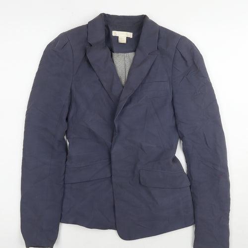 H&M Women's Blue Blazer Size 4