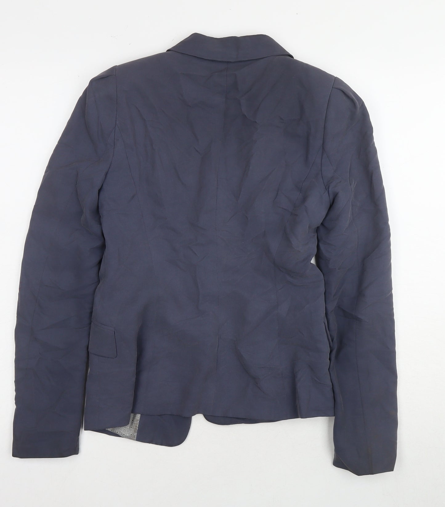 H&M Women's Blue Blazer Size 4