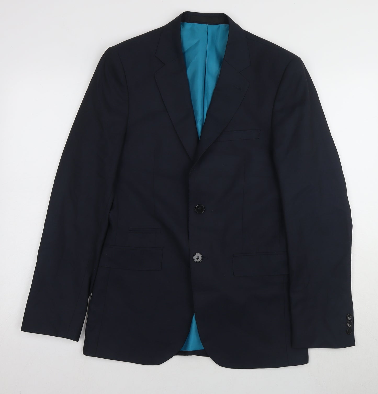 Marks and Spencer Men's Blue Blazer Size 36 Regular Fit