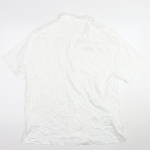 Marks and Spencer Men's XL White Casual Button-Up Shirt