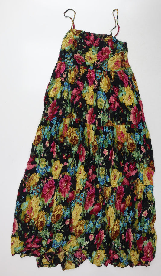 Glamorous Women's Multicoloured Floral Dress - Size 14