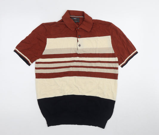 Marks and Spencer Men's Multicoloured M Polo Shirt