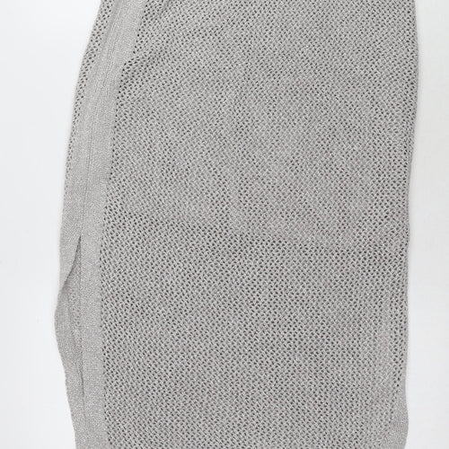 Marks and Spencer Women's Grey Knit Skirt M