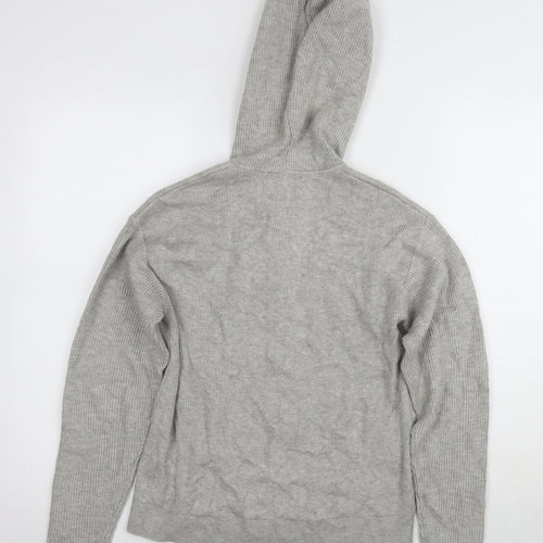 Marks and Spencer Grey Full Zip Hoodie S Unisex