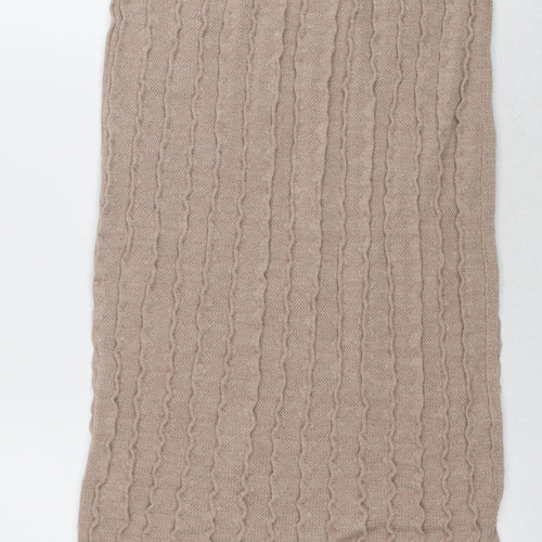 Zara Women's Beige Knit Skirt UK 10