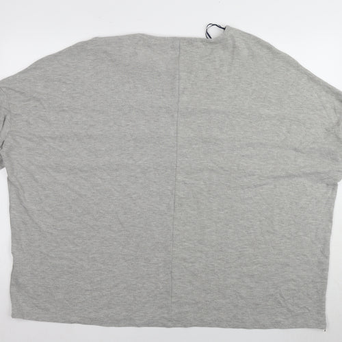 Saloos Women’s Grey Basic T-Shirt Size 20