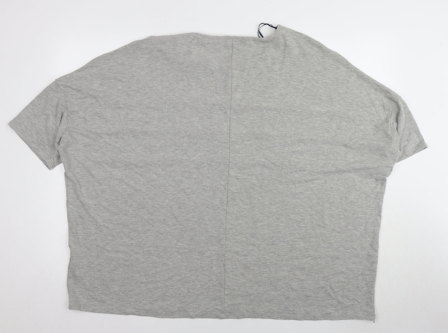 Saloos Women’s Grey Basic T-Shirt Size 20
