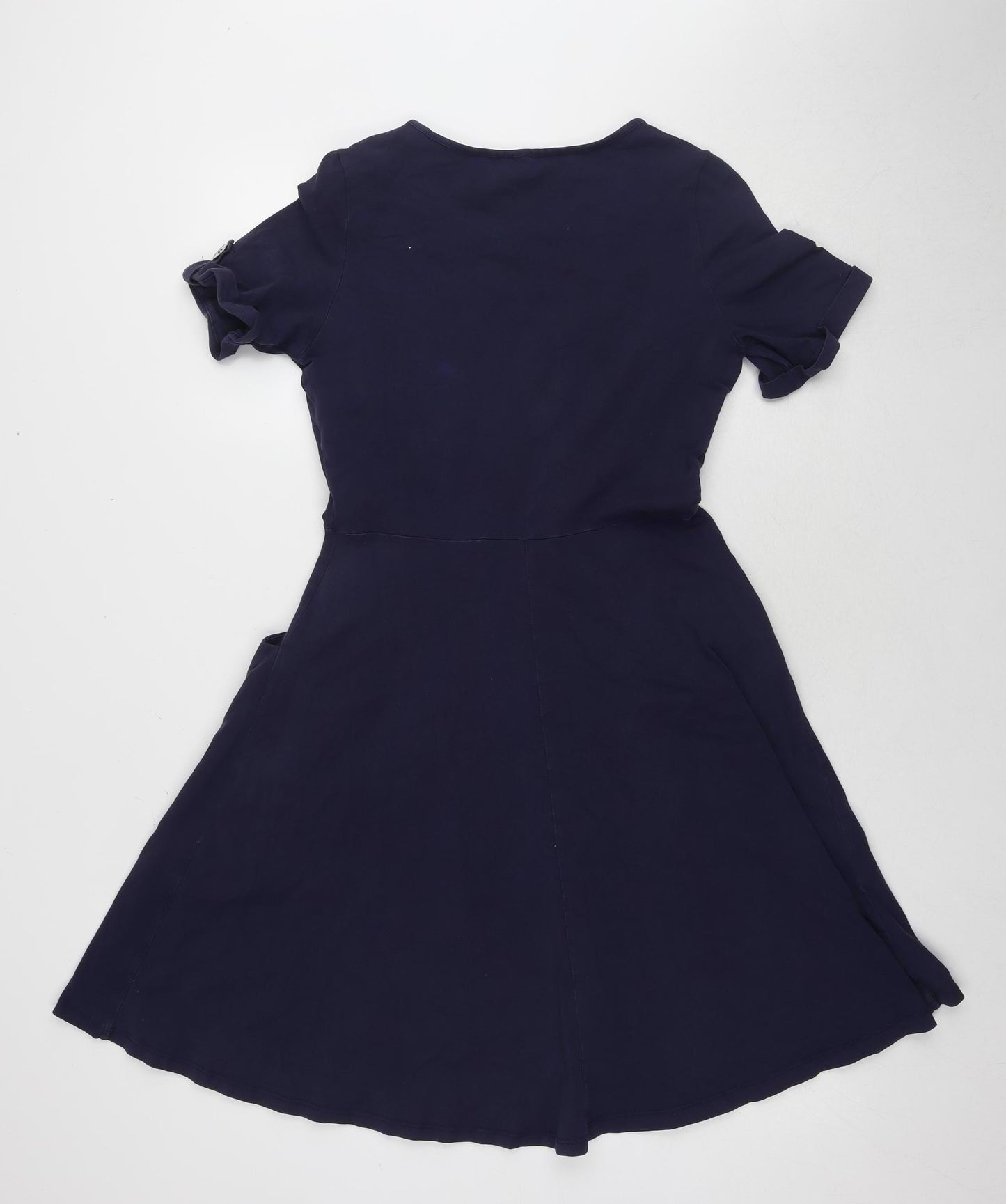 Dorothy Perkins Women's Blue Fit & Flare Dress Size 12