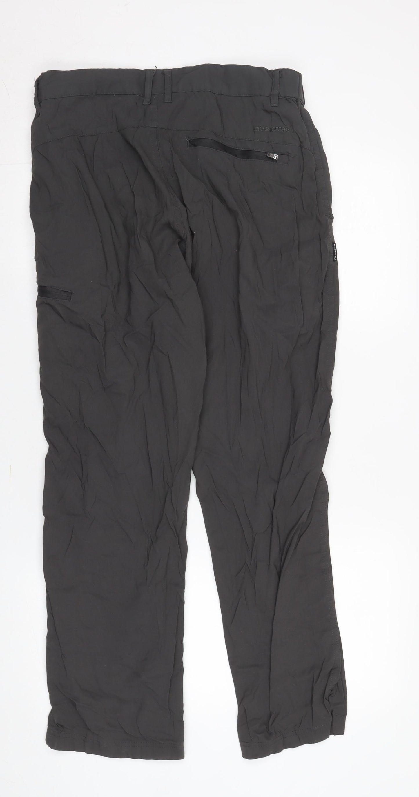 Craghoppers Women's Cargo Trousers Black Size 18