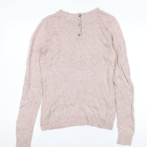 Cynthia Rowley Women's Pink Pullover Jumper, Size S