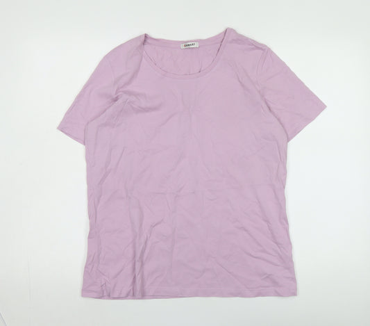 Damart Women's Purple M Cotton T-Shirt